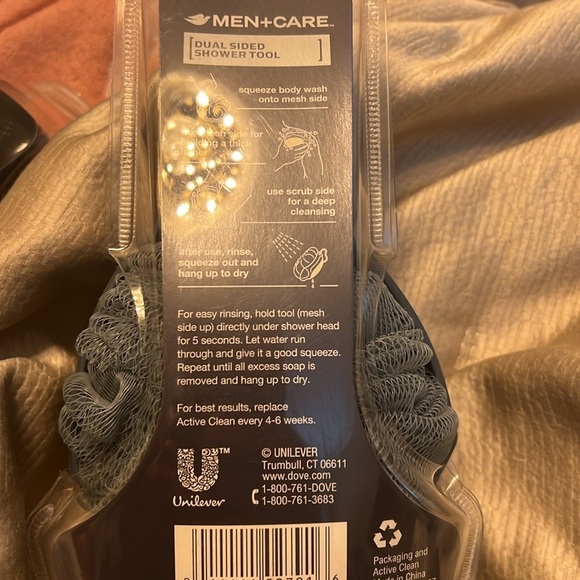 AXE Detailer 2-Sided Shower Tool Loofah Sponge Scrubber for Men - Picture 4 of 4